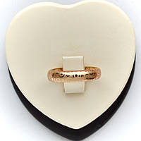 Обручальное кольцо с алмазным гранением ширина 4 мм. позолота 18к Xuping. Размер 17.21.22.24.