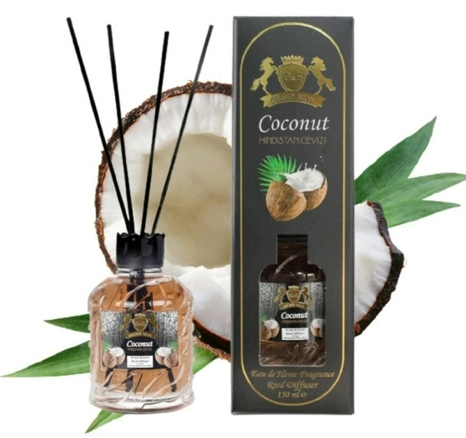 Характеристики Аромадифузор для дому Кокос Golden Silva Reed Diffuser 150 мл