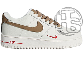 Жіночі кросівки Nike Air Force 1 Low 07 Essential Mocco White Brown (с мехом) ALL13815