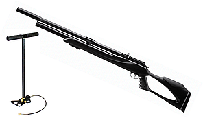 Пневматична гвинтівка PCP SnowPeak M25 (4.5 мм, 23 Дж, з насосом SnowPeak/Artemis)