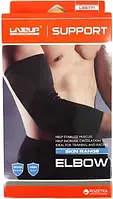 Фіксатор ліктя. Налокітник LiveUP ELBOW SUPPORT чорний S/M LS5771-SM