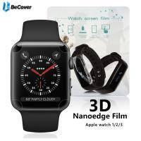 Пленка защитная BeCover Full Cover для Apple Watch Series 3\/4 38mm\/40mm (701963)