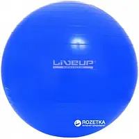 Мяч для фитнеса. Фитбол LiveUP GYM BALL голубой 65см LS3221-65b