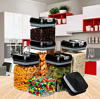 Набор контейнеров для хранения еды, сыпучих и круп FOOD Storage Container Set 543IM-65