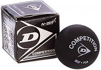 М'яч для сквошу Dunlop Competition (1 жовта крапка) Competition