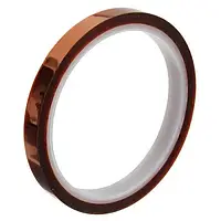 Термоскотч каптон Kapton 60мк _5мм x 33м каптоновый скотч термостойкий Koptan (Sko-005)