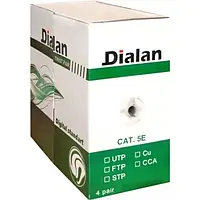 Витая пара Dialan UTP-cat.5E, 11626 4х2х0.51 мм2, 305 м