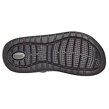 Сабо Crocs LiteRide Clog Black/Slate Grey Крокси чоловічі/жіночі лайтрайд колір ночі оригінал, фото 3