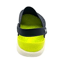Сабо Crocs LiteRide Clog Navy Citrus Крокси чоловічі/жіночі лайтрайд синьо-цитрусові оригінал, фото 5