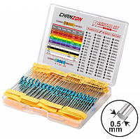 Набір резисторів 300 шт. від 1Ом до 4,7МОм (±1%)