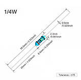 Набір резисторів 300 шт. від 1Ом до 4,7МОм (±1%), фото 2