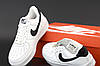 Чоловічі кросівки Nike Air Force 1 Low 07 White Black Pebbled Leather CT2302-100, фото 8