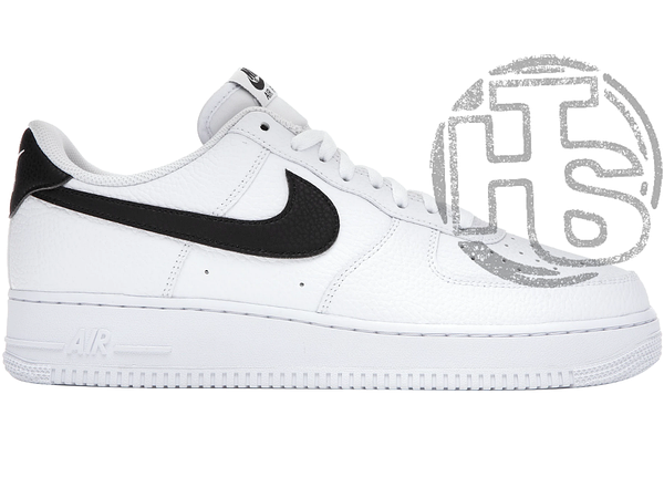 Nike Air Force 1 Low 07 White Black Pebbled Leather CT2302 100 High Top Store 811067598