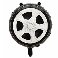 Фольгована кулька кругла "Колесо" 45 см. (Китай)