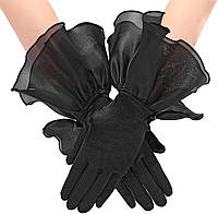 Black Ayliss женские свадебные перчатки атласные лепестки оперная вечеринка 1920-х годов нарядное платье