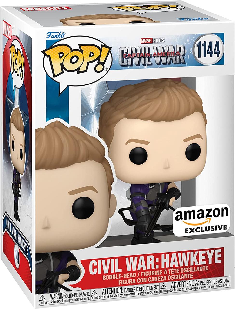 Hawkeye Funko Pop Marvel Captain America Civil War Build A