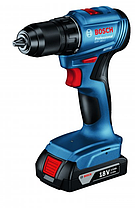 Акумуляторний безщітковий дриль-шурупокрут Bosch GSR 185-LI Professional : 2 АКБ 18V 2.0Ah + З/П, 1900 об/хв, вага 1.3 кг у кейсі, фото 3