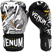 Перчатки Venum Dragons Flight Boxing Gloves Black 16 ун