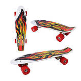 Скейт (піні борд) Penny board зі світними колесами арт. 4380, фото 6