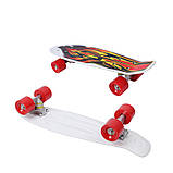 Скейт (піні борд) Penny board зі світними колесами арт. 4380, фото 7