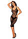 Напівпрозора сукня міді Obsessive D609 dress S/M/L, black, фото 4