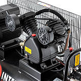 Компресор STORM INTERTOOL PT-0014, 100 л, 3 кВт, 220 В, 10 атм, 500 л/хв, 2 циліндри, фото 4