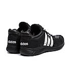 Чоловічі шкіряні кросівки ADS Support Black, фото 4