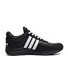 Чоловічі шкіряні кросівки ADS Support Black, фото 2