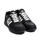 Чоловічі шкіряні кросівки ADS Support Black, фото 3