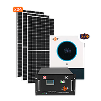 Солнечная электростанция (СЭС) 11kW АКБ 11kWh (литий) 230 Ah Премиум +