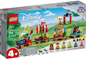 Конструктор LEGO Disney Classic Святковий діснеївський потяг 200 деталей (43212)