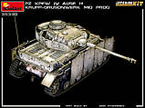 Пластикова модель 1/35 MiniArt 35330 Pz.Kpfw. IV Ausf. H виробництва Krupp-Grusonwerk серп.-вересень 1943, фото 4