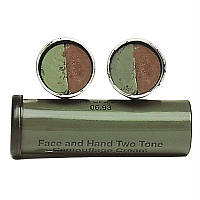 Грим для обличчя, маскування, пишноти, оригінал., зелений/коричневий, фарба, Mil-Tec Німеччина