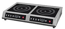 Індукційна плита професійна настільна AIRHOT IP7000 D двоконфорочна