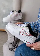 Кросівки Nike Air Force 1 Low Script Swoosh White