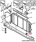 Нижня подушка радіатора на Fiat Ducato 244, Peugeot Boxer, Citroen Jumper (2002-2006), 1302402080, 131612, фото 7