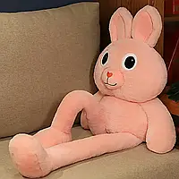 М'яка іграшка великий плюшевий Зайчик 110 см 2 кольори, заєць тягучка