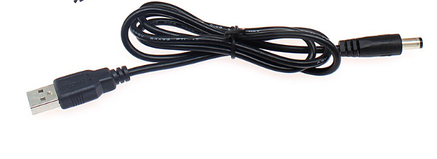 Кабель перехідник usb to 5.5x2.1mm 5В, фото 3