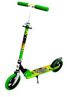 Двоколісний самокат Складаний Scooter 460 Green, фото 3