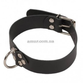 Нашийник Leather Collar чорний