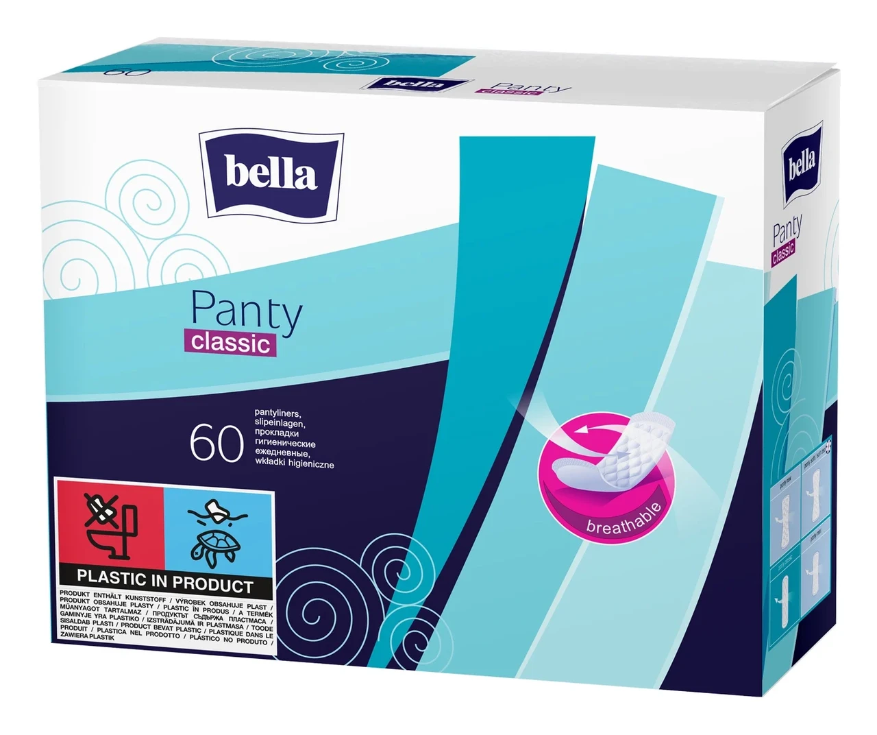 Щоденні прокладки Bella Panty Classic (60шт.)