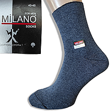 Шкарпетки чоловічі бавовняні 40-45 розмір класика Житомир джинс Milano