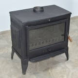 Опалювальні чавунні печі буржуйки для дачі Flame Stove Піч для заміського будинку Retro Classic, фото 5