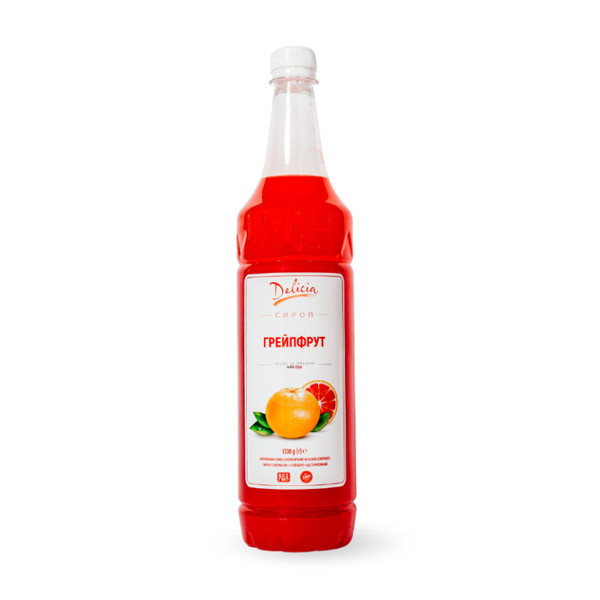 Сироп Грейфрут TM Delicia 1л