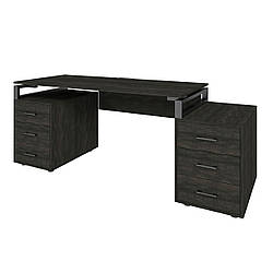 Офісний стіл LOFT 33 LL160b морське дерево з царгою