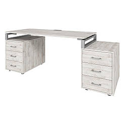 Офісний стіл LOFT 33 LL160 сосна лофт біла