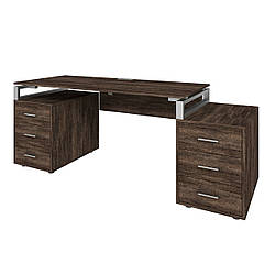 Офісний стіл LOFT 33 LL160 венге вінтаж з царгою