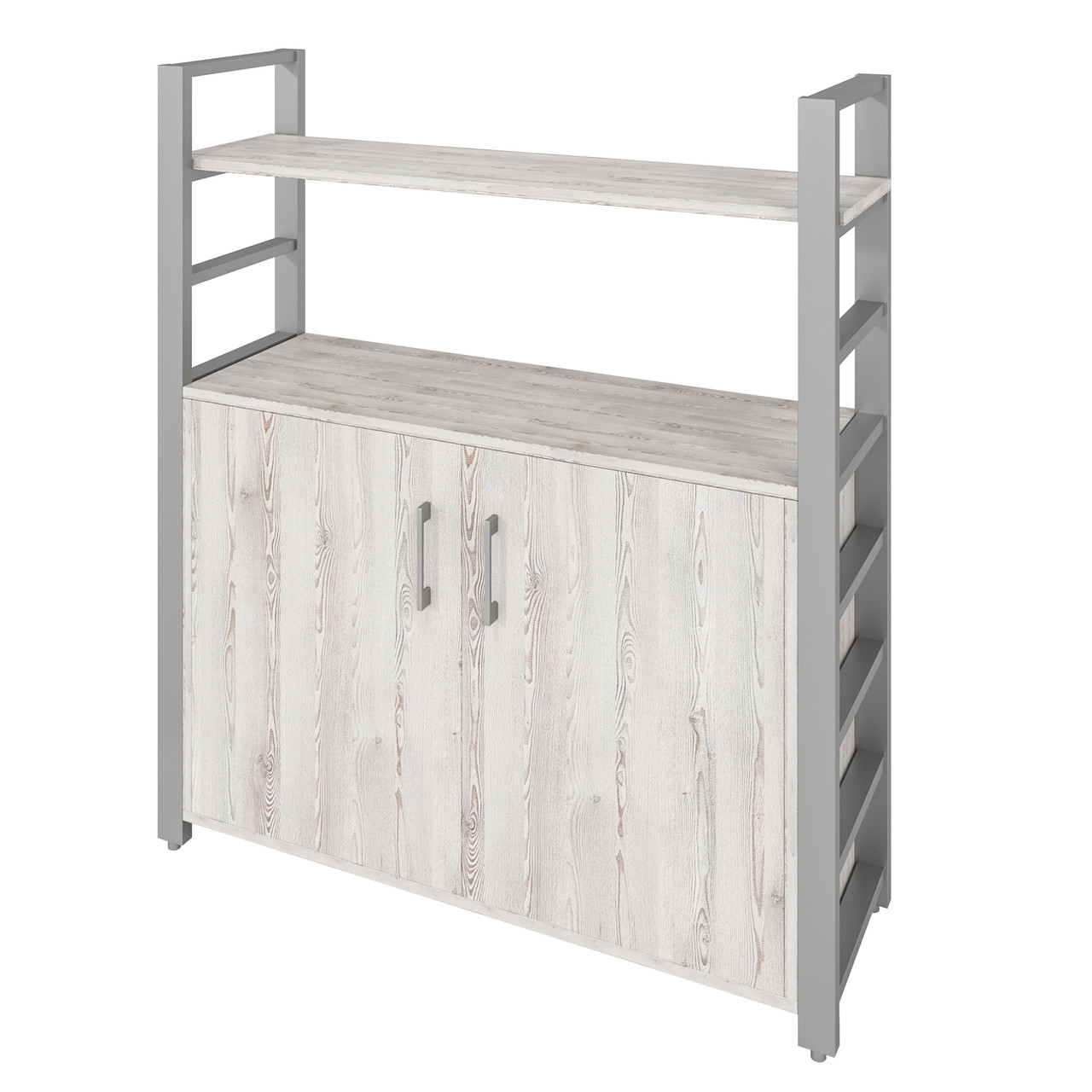 Стелаж металевий LOFT 33 MM-126-1 сосна лофт біла