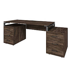 Офісний стіл LOFT 33 LL160b венге вінтаж з царгою