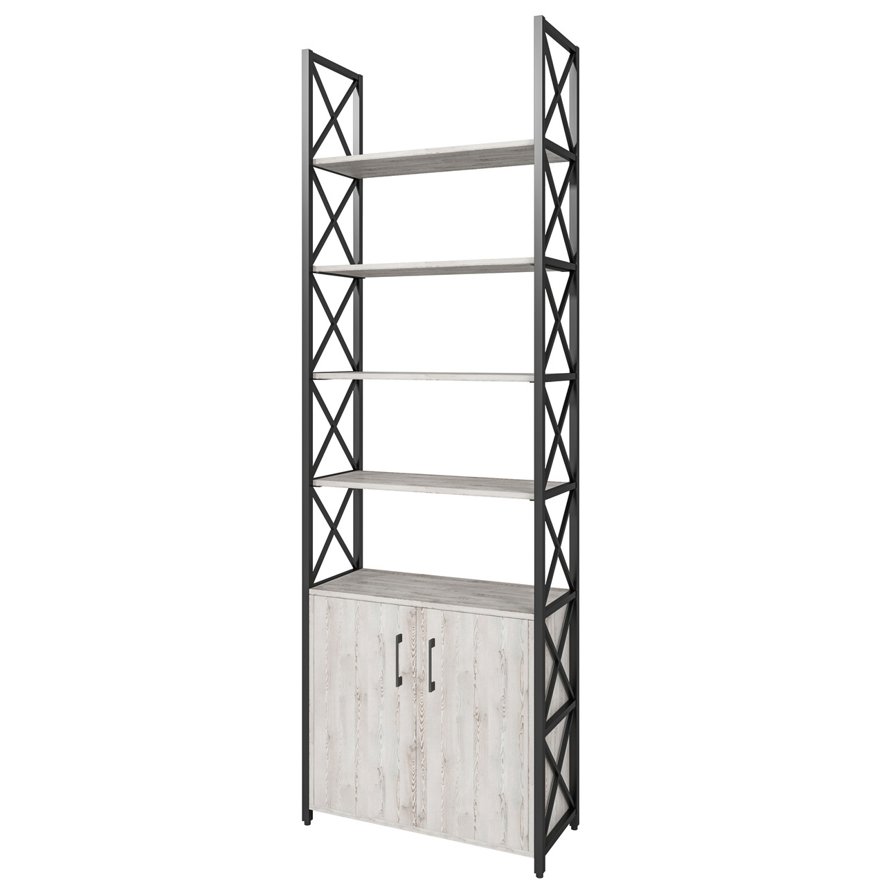 Стелаж металевий LOFT 33 XX-230b-2 сосна лофт біла